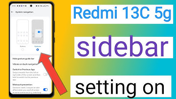 Redmi 13C 5g Smart Sidebar setting how to Redmi Sidebar kaise set kare #technicalpankaj