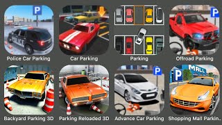 Top 8 Parking Games: Police Car Parking, Parking King, Car Parking Simulator, Backyard Parking 3D screenshot 2