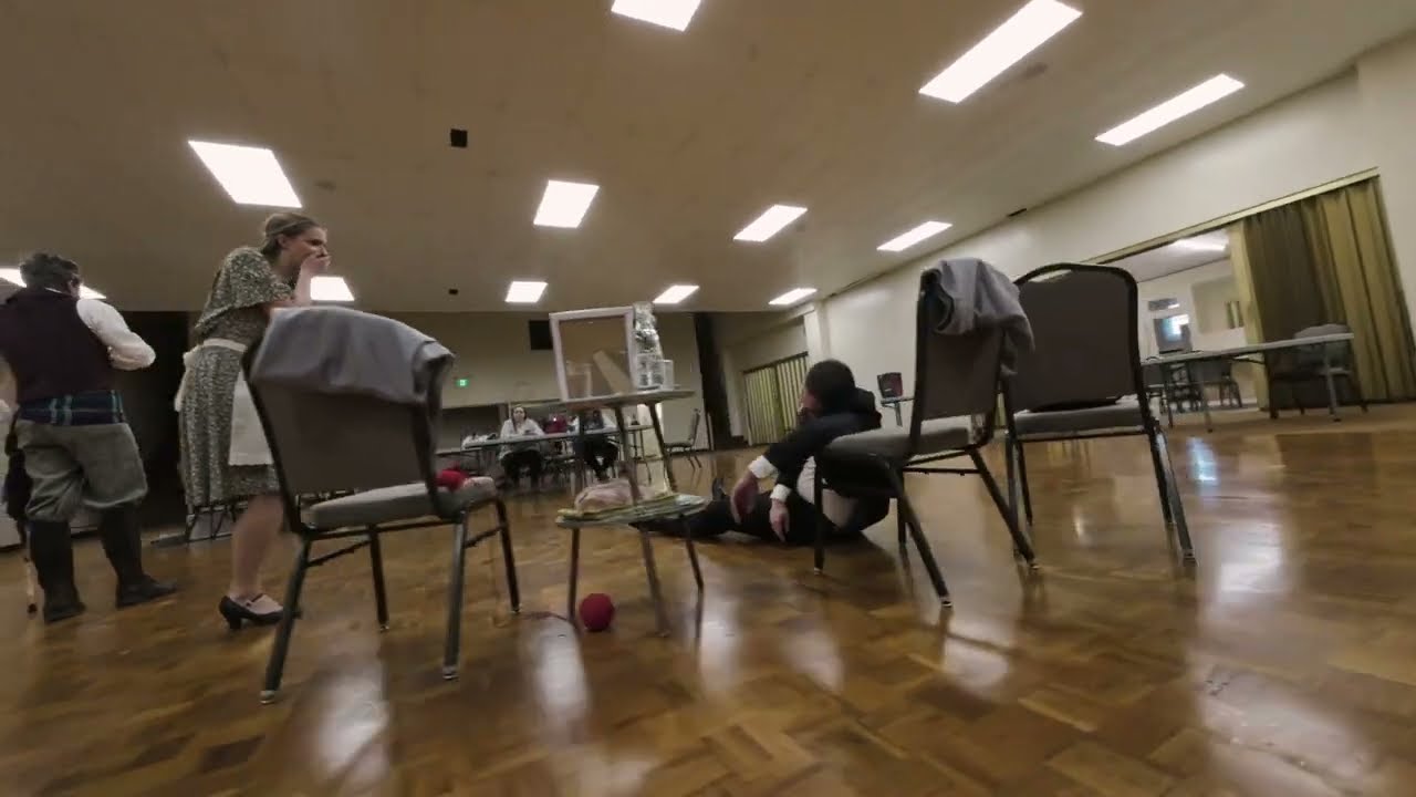 One shot FPV drone tour of "The Proposal" in rehearsal .. take 2! 