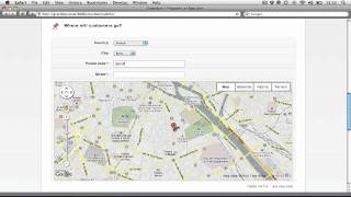 Google Instant applied to Google Maps