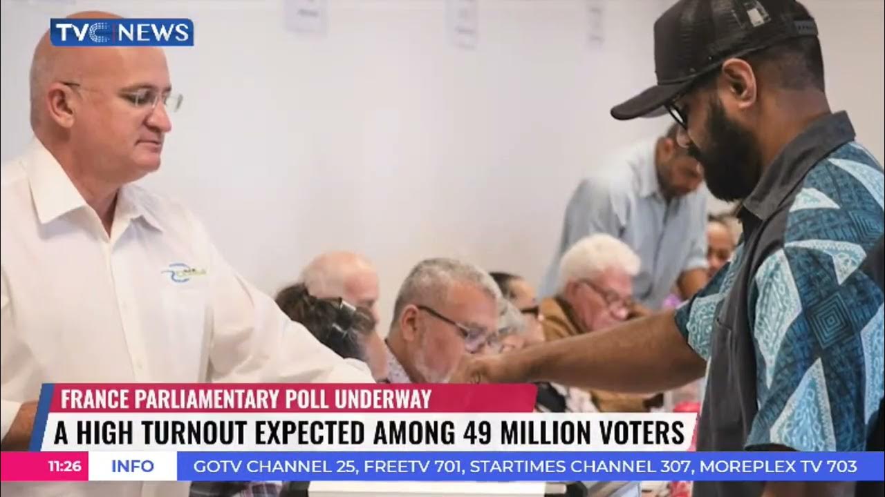 A High Turnout Expected Among 49 Million Voters In France Parliamentary Poll