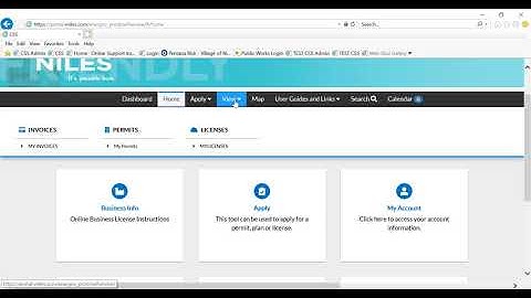"Navigate the Dashboard" - Customer Self Service Portal Guide - Village of Niles