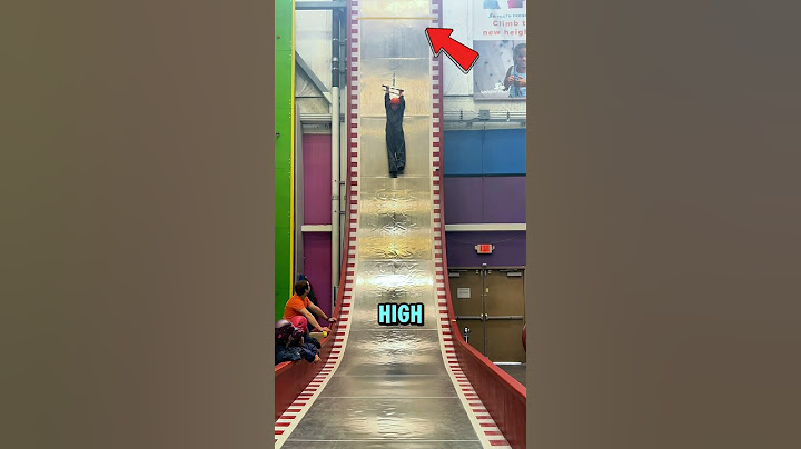 Who can go the highest!? #slide #rockclimbing #fun