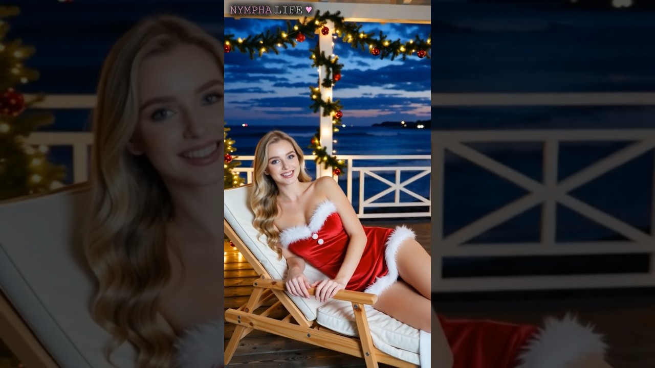 Elegant Christmas Outfit for Women 🎄✨ | Beautiful Festive Dress