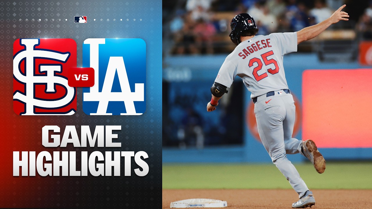 Cardinals vs. Dodgers Highlights (9/1/26) | MLB Highlights