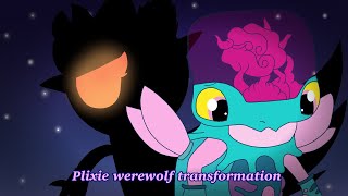 Plixie werewolf transformation (my singing monsters animation)