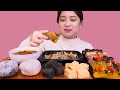 🍱Korean simple food😋간편하고 맛있는걸로 준비했어요😍[Bibimbap, Soybean Paste Soup, Injeolmi, Rice cake]Mukbang ASMR