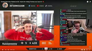 Scump Reacts to Octane Getting Heated at CDL Teams for Voting Fortress Out & Expo In