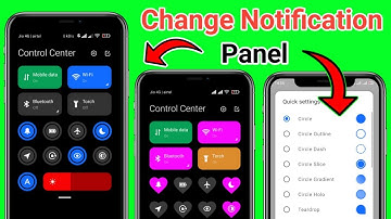 Change Phone Notification Panel Color & Design !! Enable MIUI Notification Panel in Any Mobile