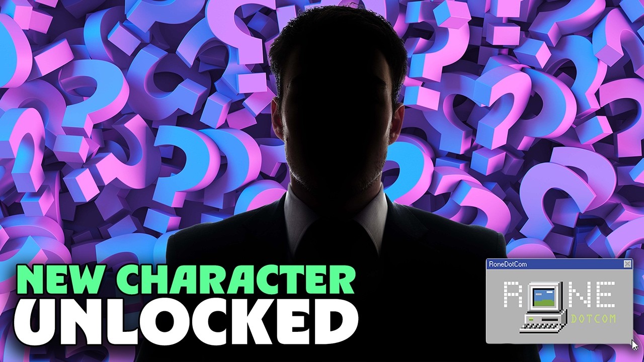 RoneDotCom Unlocks a New Character
