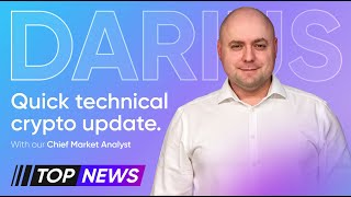 A quick technical crypto update | Top News w. Darius Anucauskas