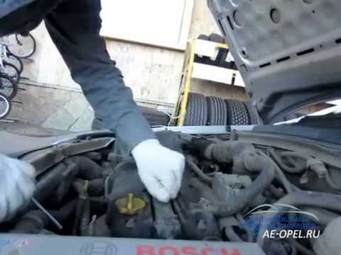 Замена свечей Opel Astra H Замена свечей Opel Astra H