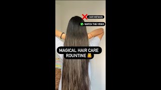 Hair care routine ♥️| healthy care | weekend relaxation #shorts #shorts #haircaretips