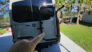 Winnebago Revel Owl Van B2 Carrier and 1Up Bike Rack Install