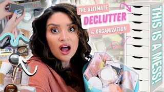 Ultimate Declutter & Organization for Makeup & Beauty Room Drawers