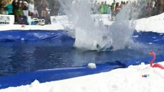 Annual Slush Cup ends ski season with a splash