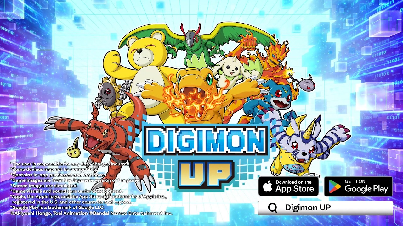 【DIGIMON UP】Launch Trailer - Short Version