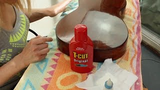 Restoring an antique parlour guitar part 37: T-cut?