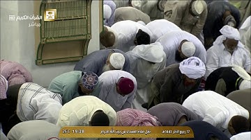 صلاة العشاء السبت 17-4-1441هـ الشيخ ياسر الدوسري - أوائل سورة الرحمن