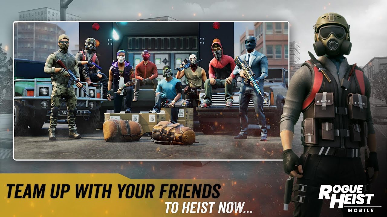 Rogue Heist  Mobile  || NEW INDIAN GAME ||  With A Superb Gameplay Video2020