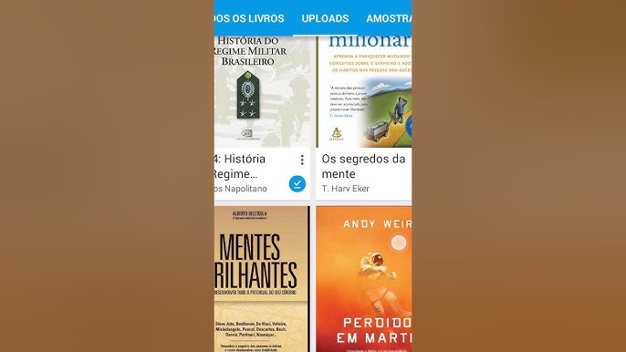 Google Play Livros - Aprenda usar e leia mais #ebooks #leitura