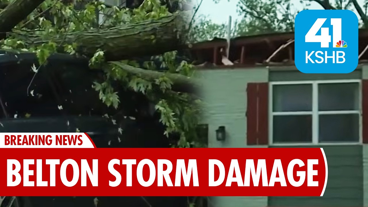 KSHB 41 Big Story | Possible tornado in Belton Friday impacts residents ...