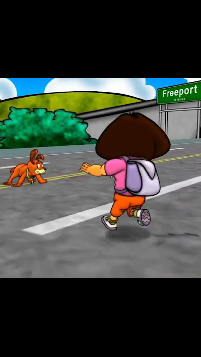 Dora Gets hit by car MEME  🤣