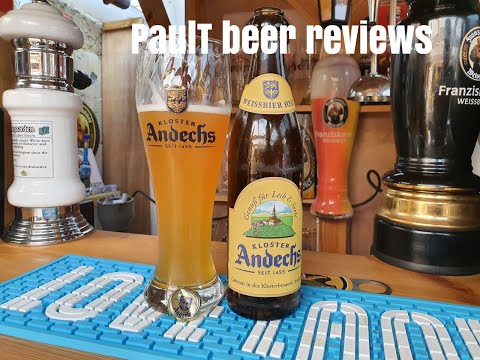 Andechs Hefe Weisse Hell 5.5% ABV Full beer review Weissbier