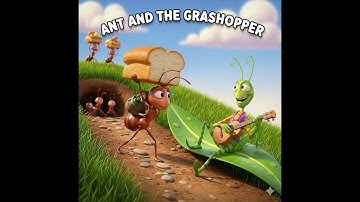 The Ant & The Lazy Grasshopper 🦗 | A Fun 3D Animated Story for Children | Nest Kids🐜