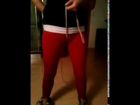 red leggings hot game