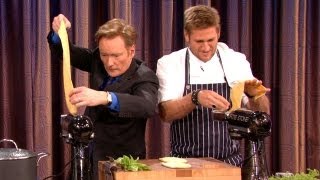 Curtis Stone Cooking Demonstration  CONAN on TBS