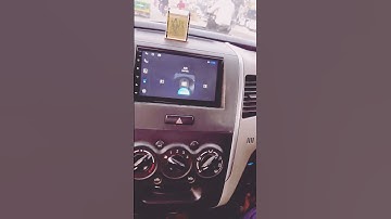 New 😍 7inch Android music system installed in WagonR sound test 🔊 #shorts #tksvlogs #trending
