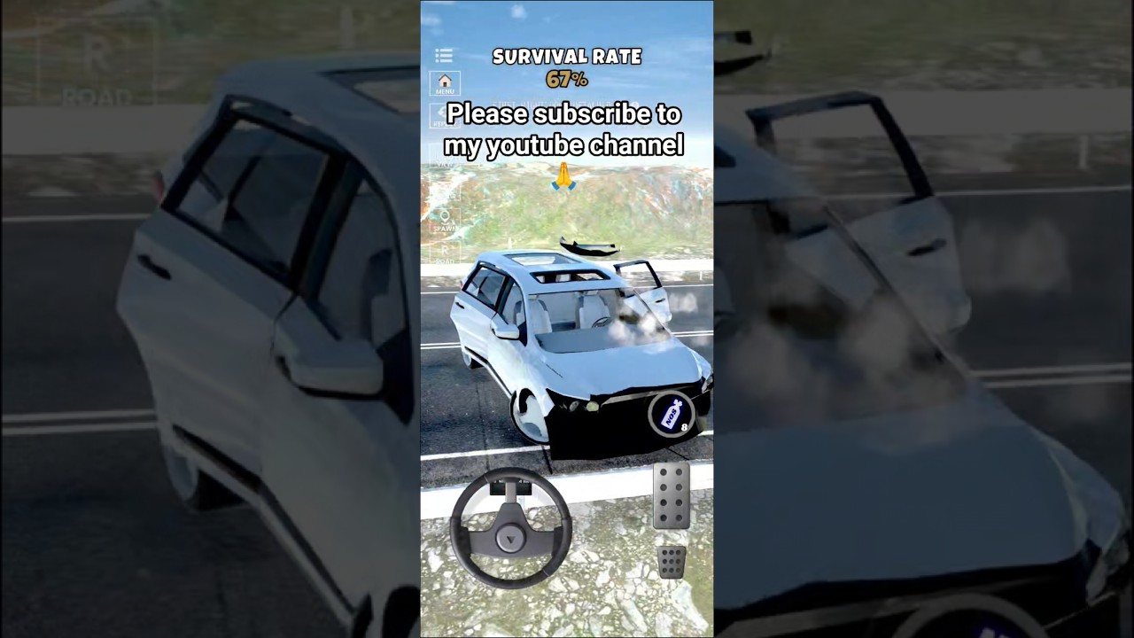 CAR SURVIVAL SHORTS 🎖️🏁 @gamespheregaming #viral #viralshorts #shortsfeed #shorts #carsurvival #game