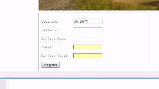 PHP Tutorial -- 29 -- Checking Username for Game
