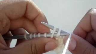 Portuguese Knitting lesson - slip slip knit