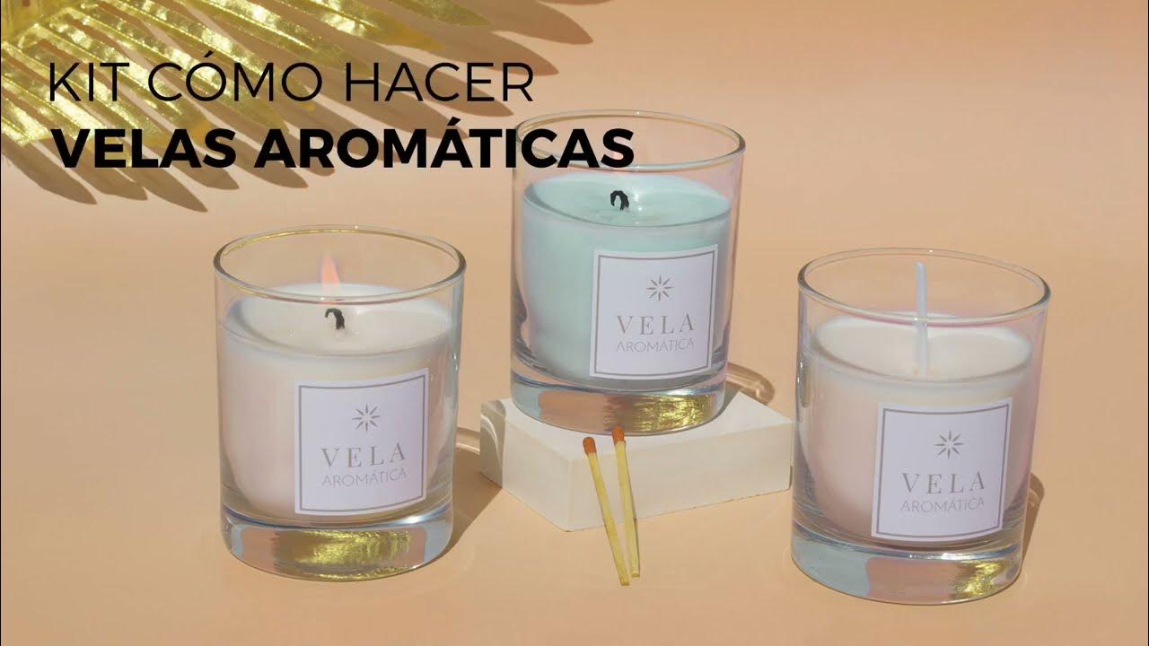 Kit todo incluido para hacer tus propias Velas Aromaticas 