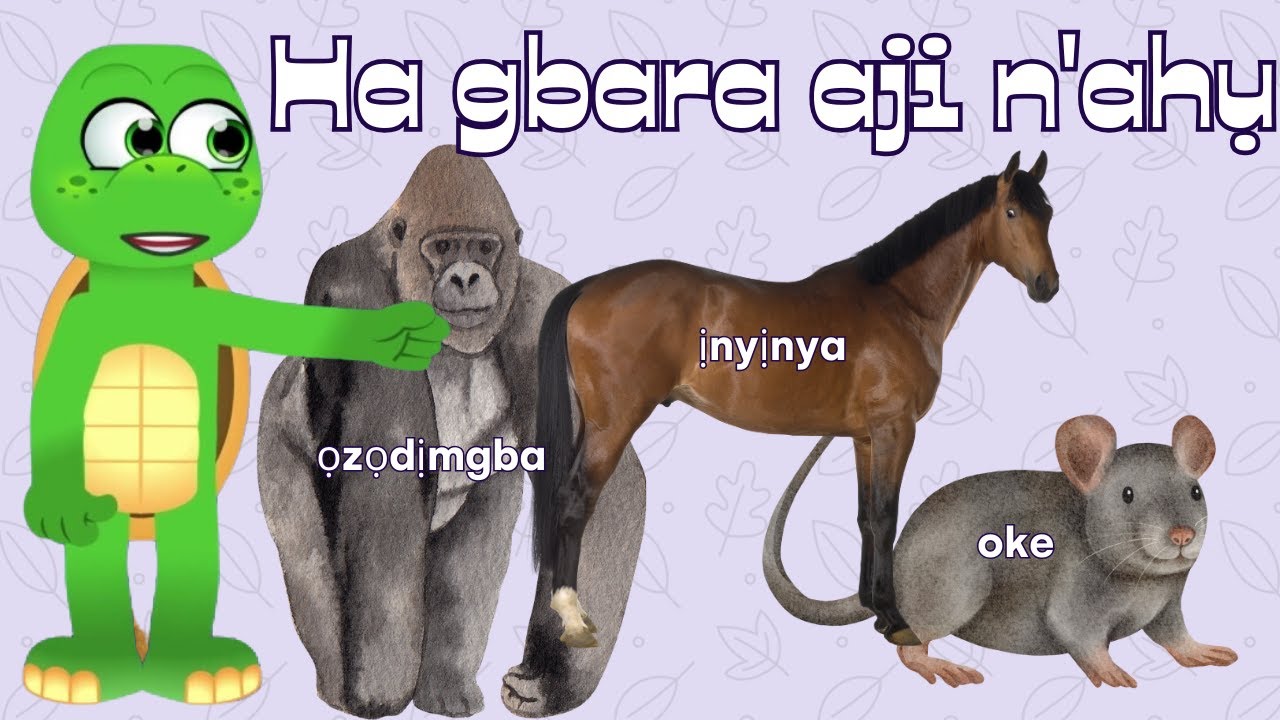 Learn About Furry Animals with Maazị Nnabe | Igbo Educational Children's Video