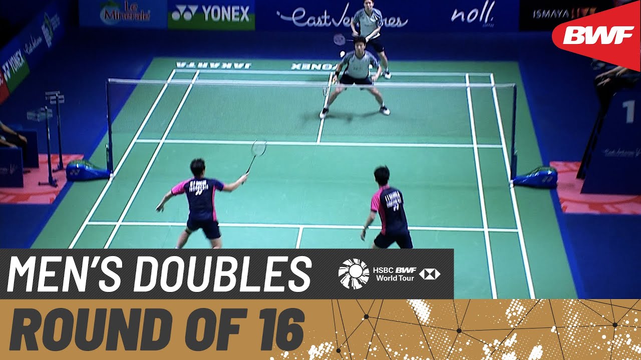 EAST VENTURES Indonesia Open 2022 | Gideon/Sukamuljo (INA) [1] vs. Kang/Seo (KOR) | R16