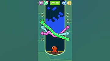 Save the Fish Challenge | Pull The Pin | Best Mobile Puzzle | android Gameplay Walkthrough #shorts