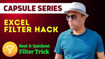 Best Auto Filter Trick in Excel | Capsule Series | Vivekananda Sinha | Video 238