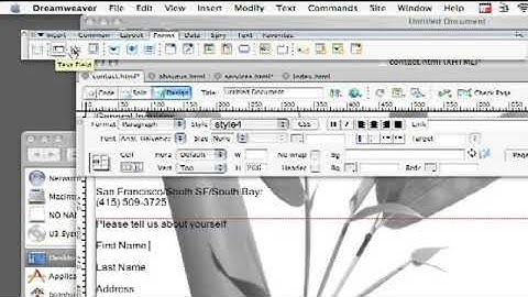 Cara Membuat Formulir di Halaman Web Menggunakan Dreamweaver