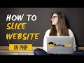 Fean WEBSITE SLICE IN PHP IN HINDI #part-1