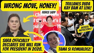 WRONG MOVE, SARA! TAMA SI ROMUALDEZ! TRILLANES DUDA KAY BAM AT LENI? PRO-DUTERTE SILA? screenshot 1