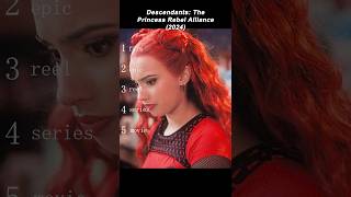🎬 Title: Descendants: The Rise of Red (2024) | Rebel Ignites Chaos