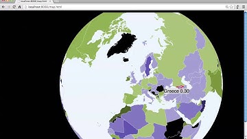 Demo of GDELT Actor Map