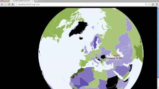 Demo of GDELT Actor Map