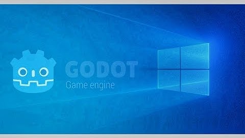 How to install Godot game engine on windows