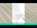 VEVOR Stuhlhussen Polyester Spandex Stuhlabdeckung Stretch Slipcovers fÃ¼r Hochzeit Party Essen