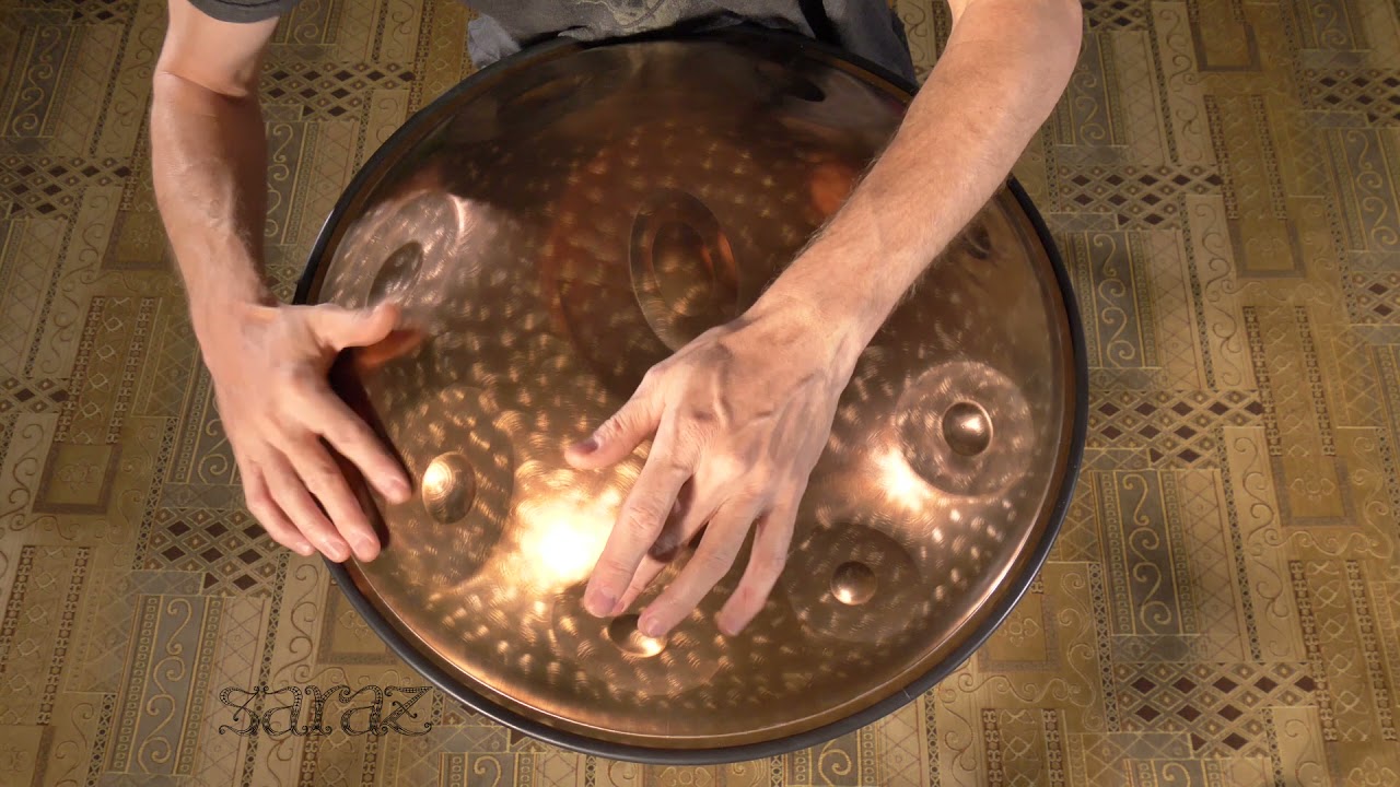 Saraz Handpan D Minor ( Stainless Steel )