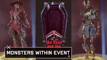 Monsters Within Event Skins, Rewards and details!